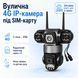 4G IP камера видеонаблюдения под SIM-карту, 3 линзы, IP66 000017 фото 2