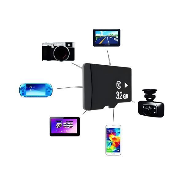 Карта памяти microSD 32GB Class 10 для телефона и камеры 000028 фото
