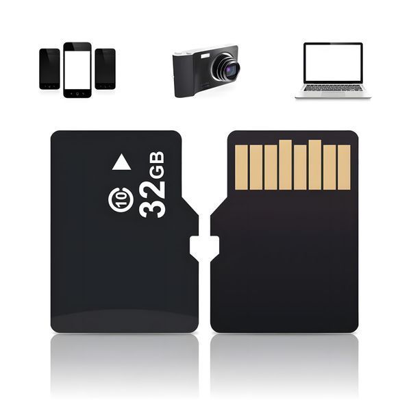 Карта памяти microSD 32GB Class 10 для телефона и камеры 000028 фото
